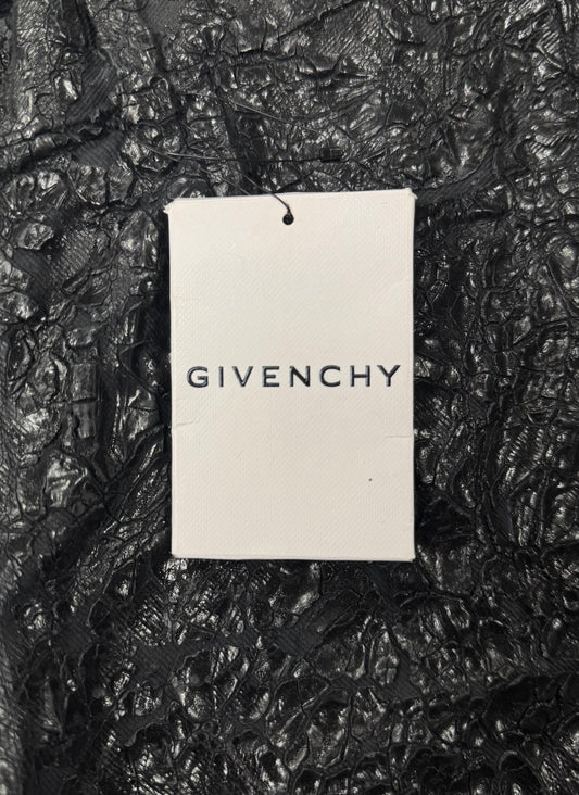 Givenchy ‘Paint Crackled’ Integral Zip Denim