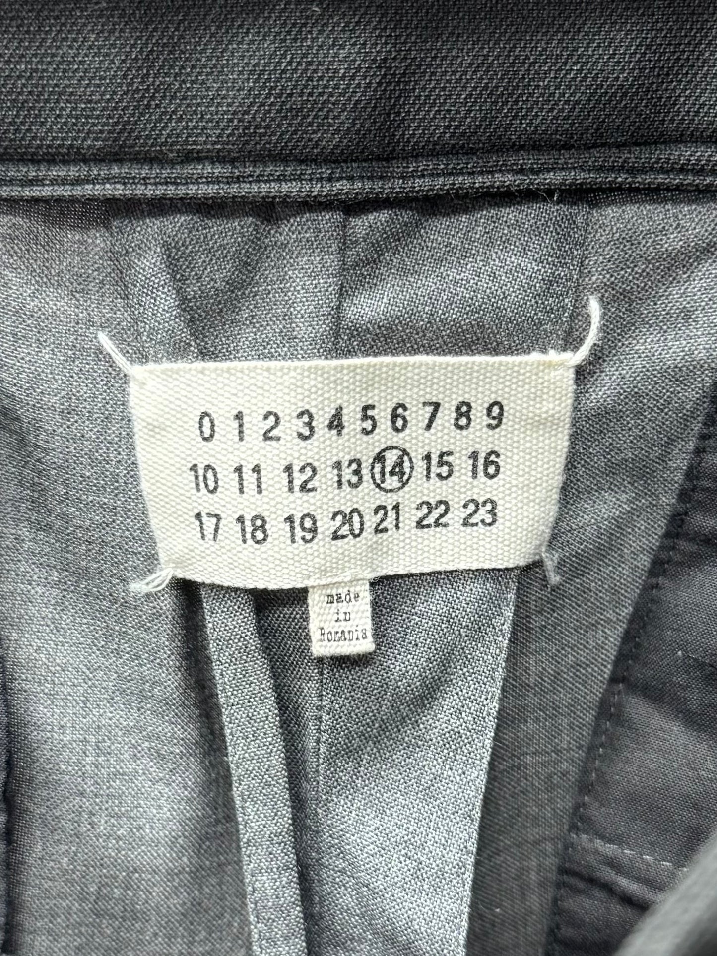 SS2018 Maison Margiela ‘Cummerbund’ Distressed Trousers
