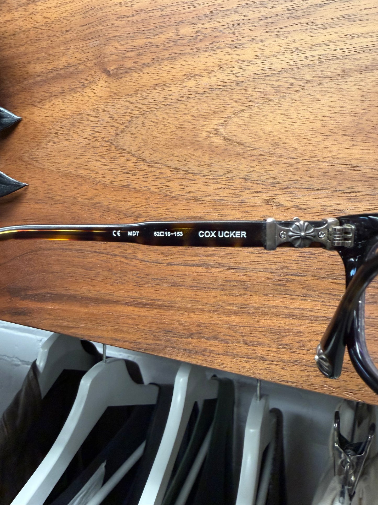 Chrome Hearts ‘Coxucker’ Tortoiseshell/925 Silver Glasses