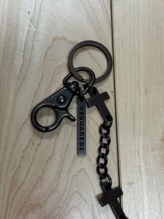 2000s Dsquared Multi Cross Wallet Chain