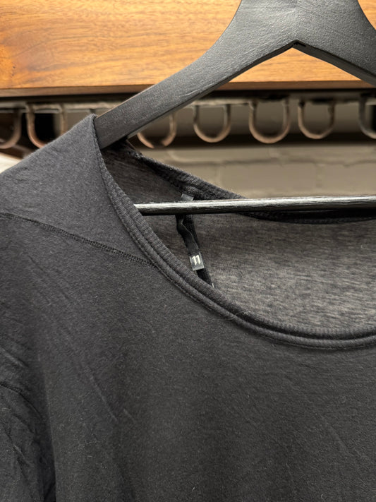 11 by Boris Bidjan Saberi Sheer Black Layering T-Shirt