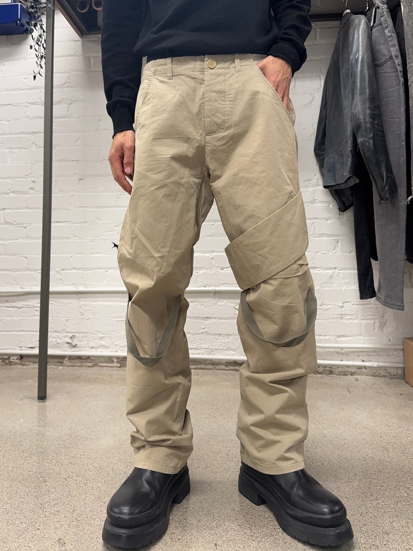 SS2004 Helmut Lang ‘Bondage’ Cargo Pants