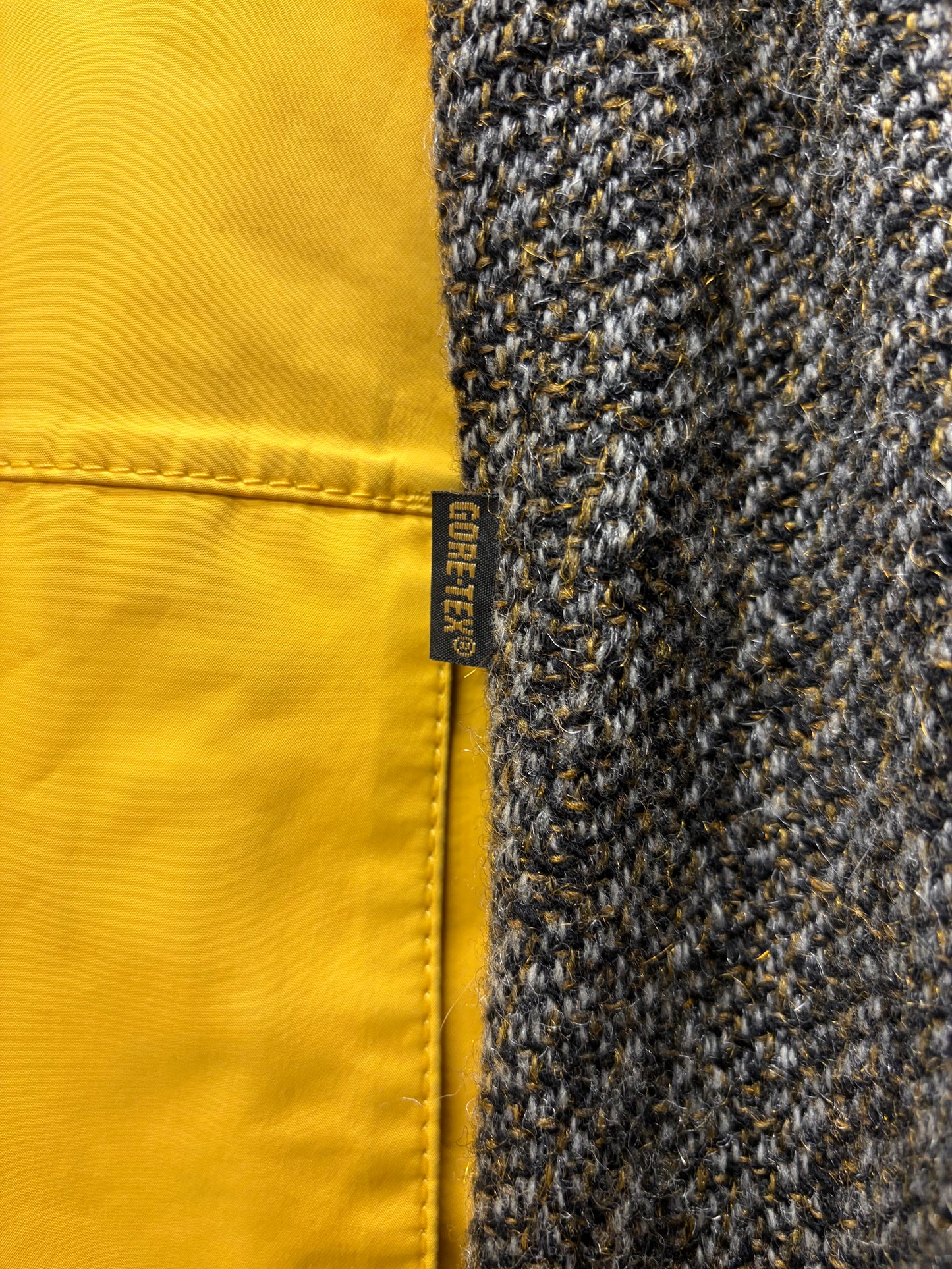 AW2005 Junya Watanabe x Goretex Tweed/Waterproof Shell Jacket