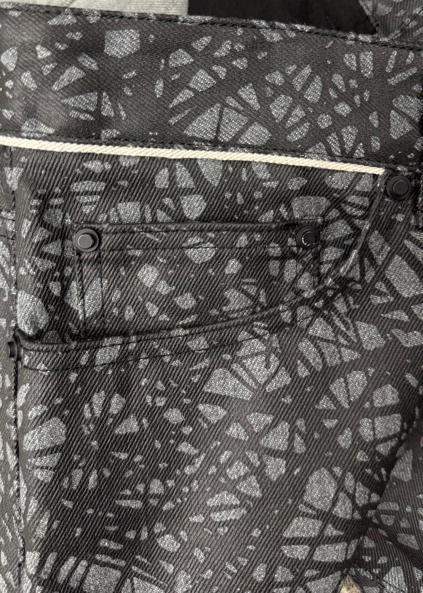 AW2013 Balenciaga ‘Scratch Lines’ Denim