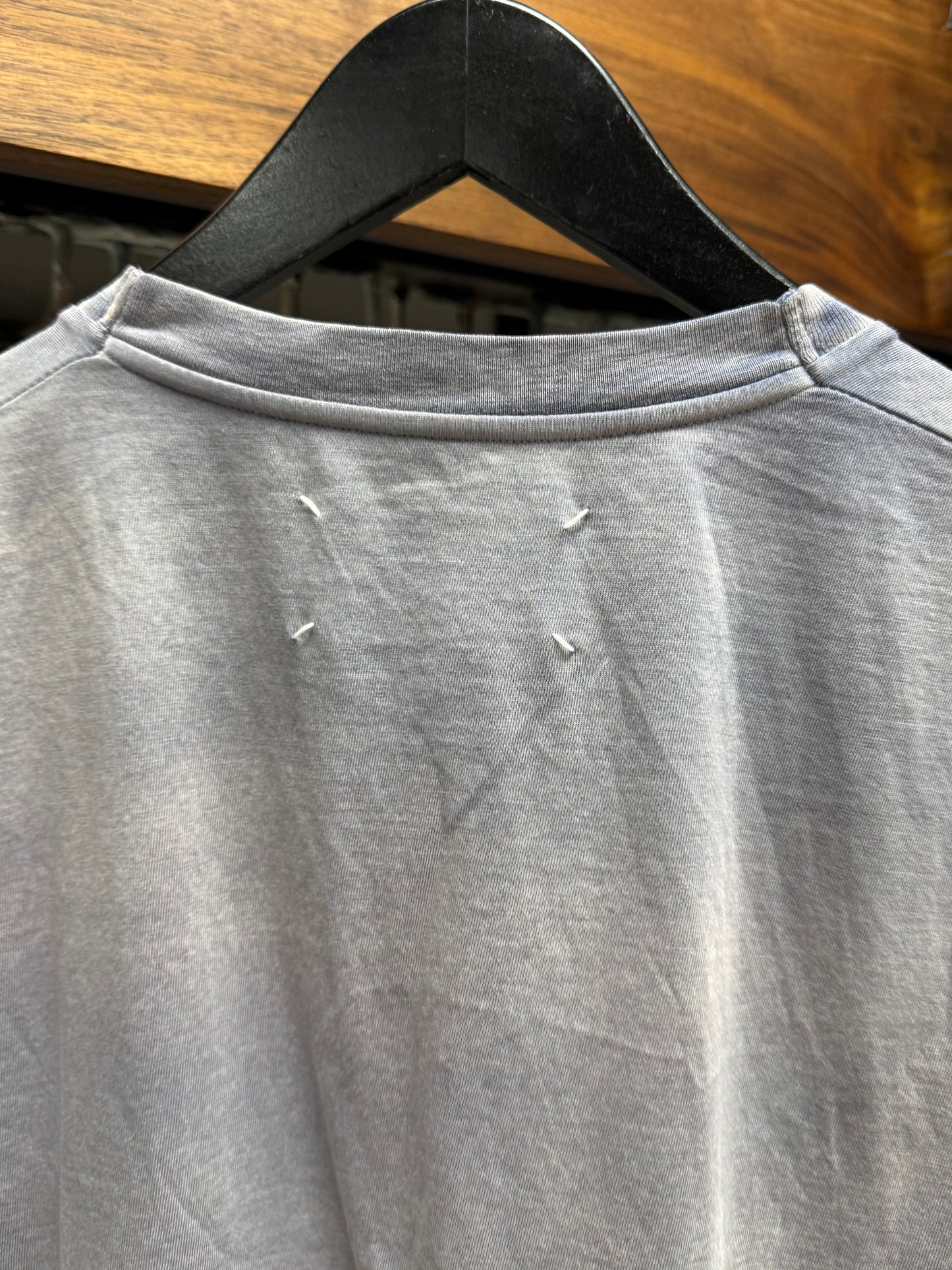SS2023 Maison Margiela ‘Faded Collegiate Logo’ Cotton Jersey T-Shirt