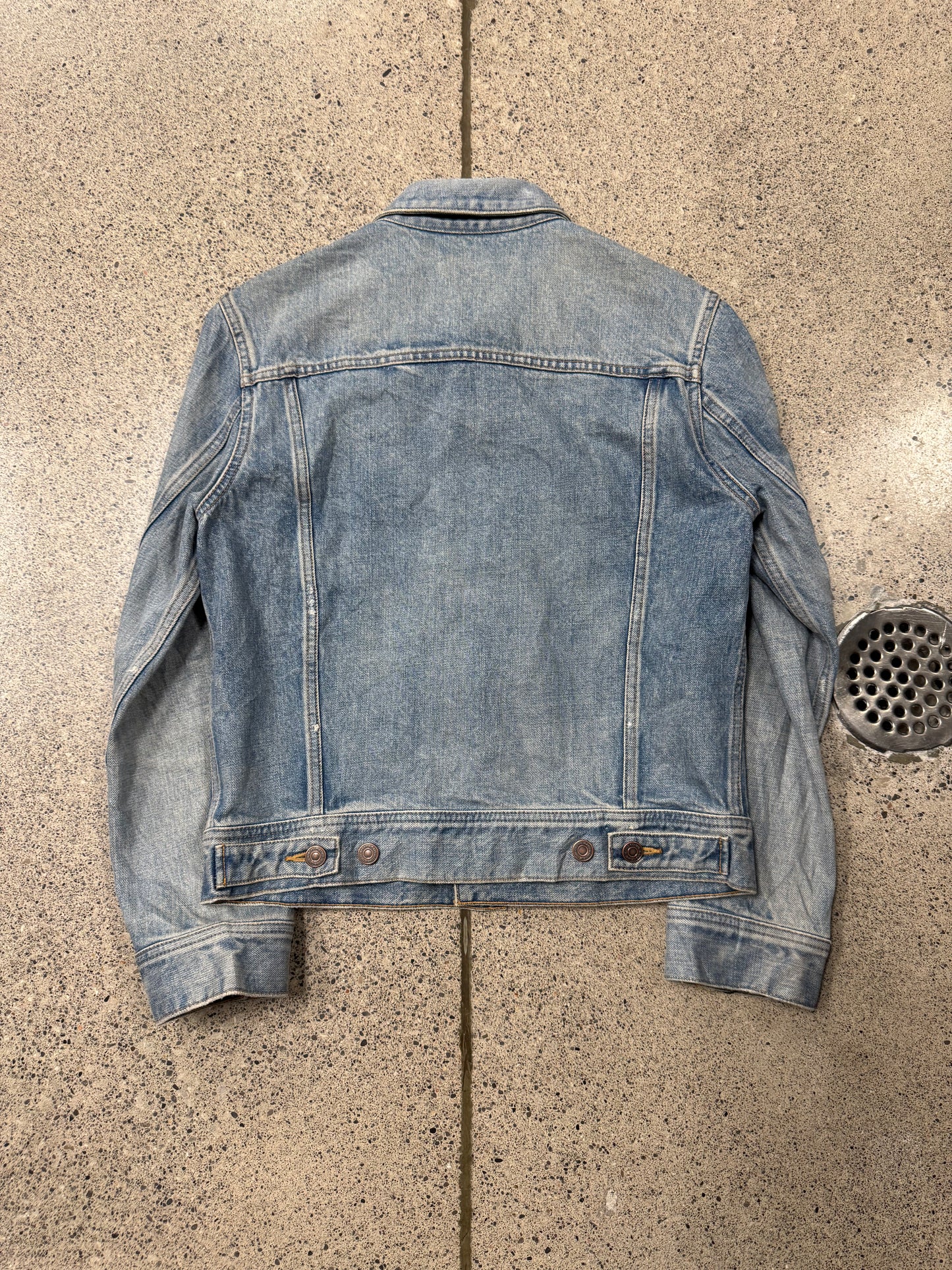 Celine Light Wash Blue Denim Trucker Jacket