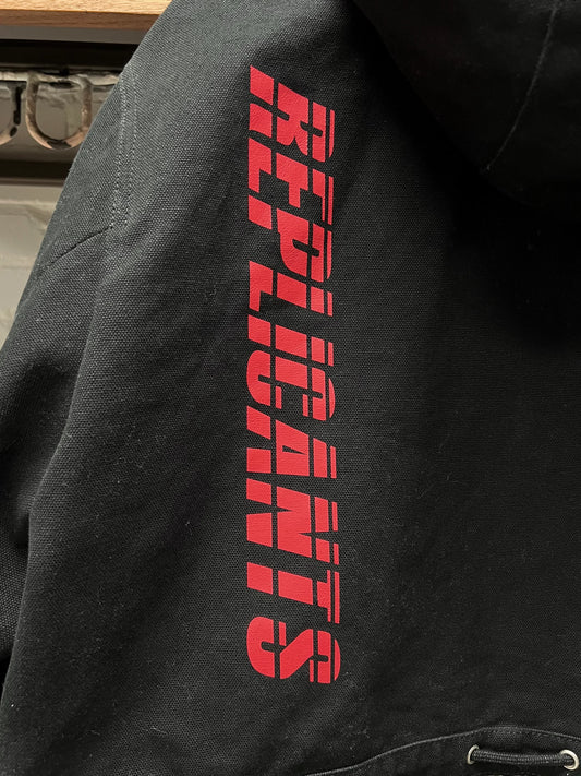 SS2018 Raf Simons ‘Replicants’ Black Fishtail Parka