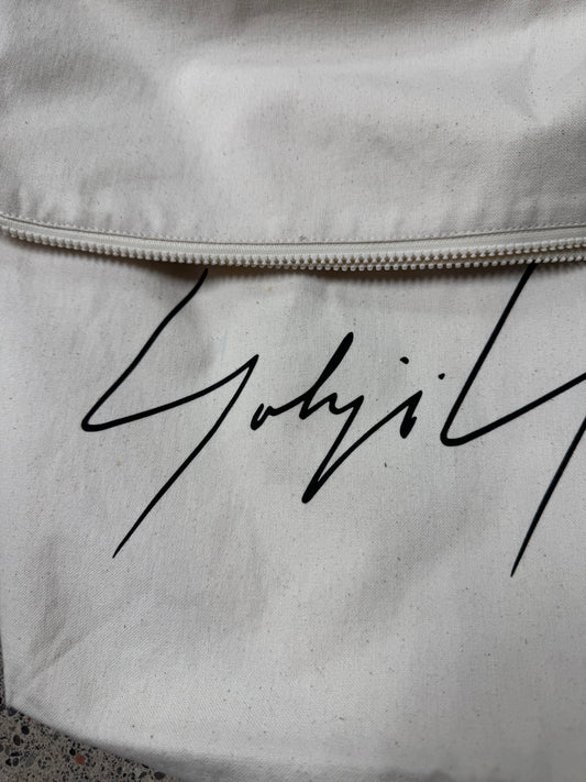 Yohji Yamamoto Canvas Messenger Sling Bag