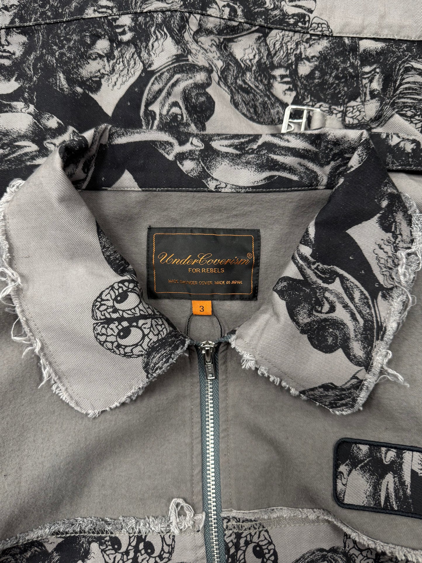SS2004 Undercover ‘But Beautiful’ Tapestry Hybrid Jacket