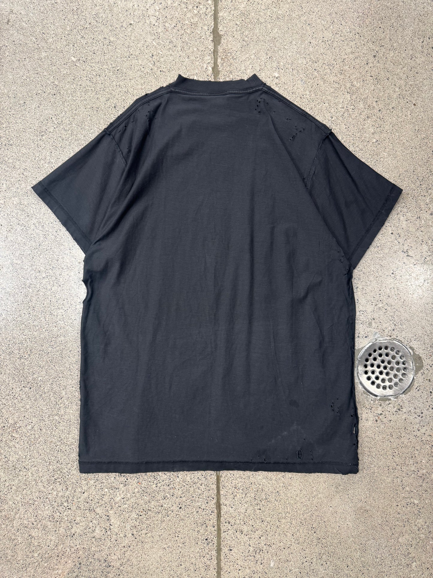 AW2023 Balenciaga ‘Antwerp Castles’ Distressed Graphic T-Shirt