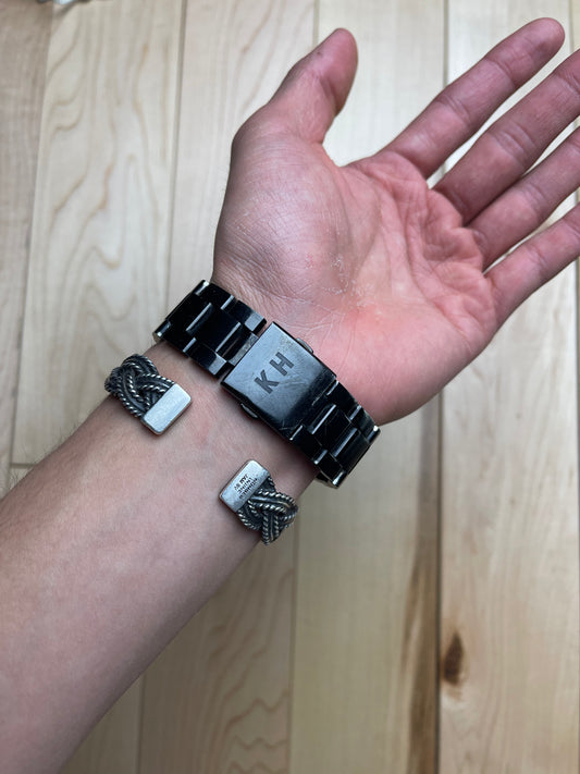 Katharine Hamnett London Black/Black Watch