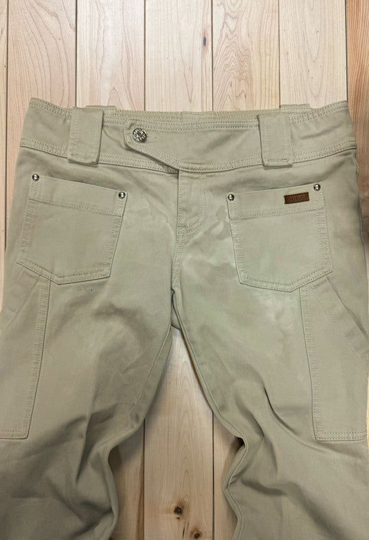 2000s Gucci ‘Front Pocket’ Tan Denim