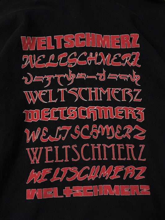 SS2018 Vetements ‘Weltschmerz’ Zurich Jersey Cotton Hoodie