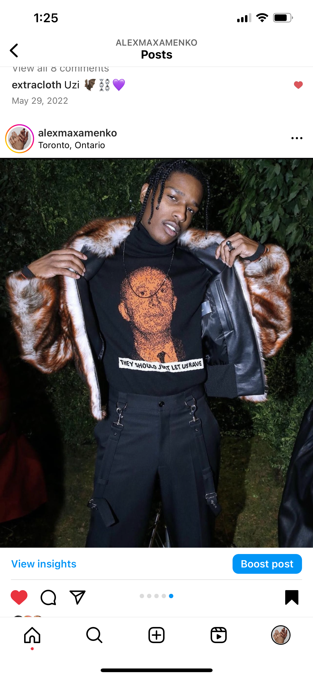 Autumn Winter 2017 Dior Homme ‘They Should Let Us Rave’ Knit Sweater