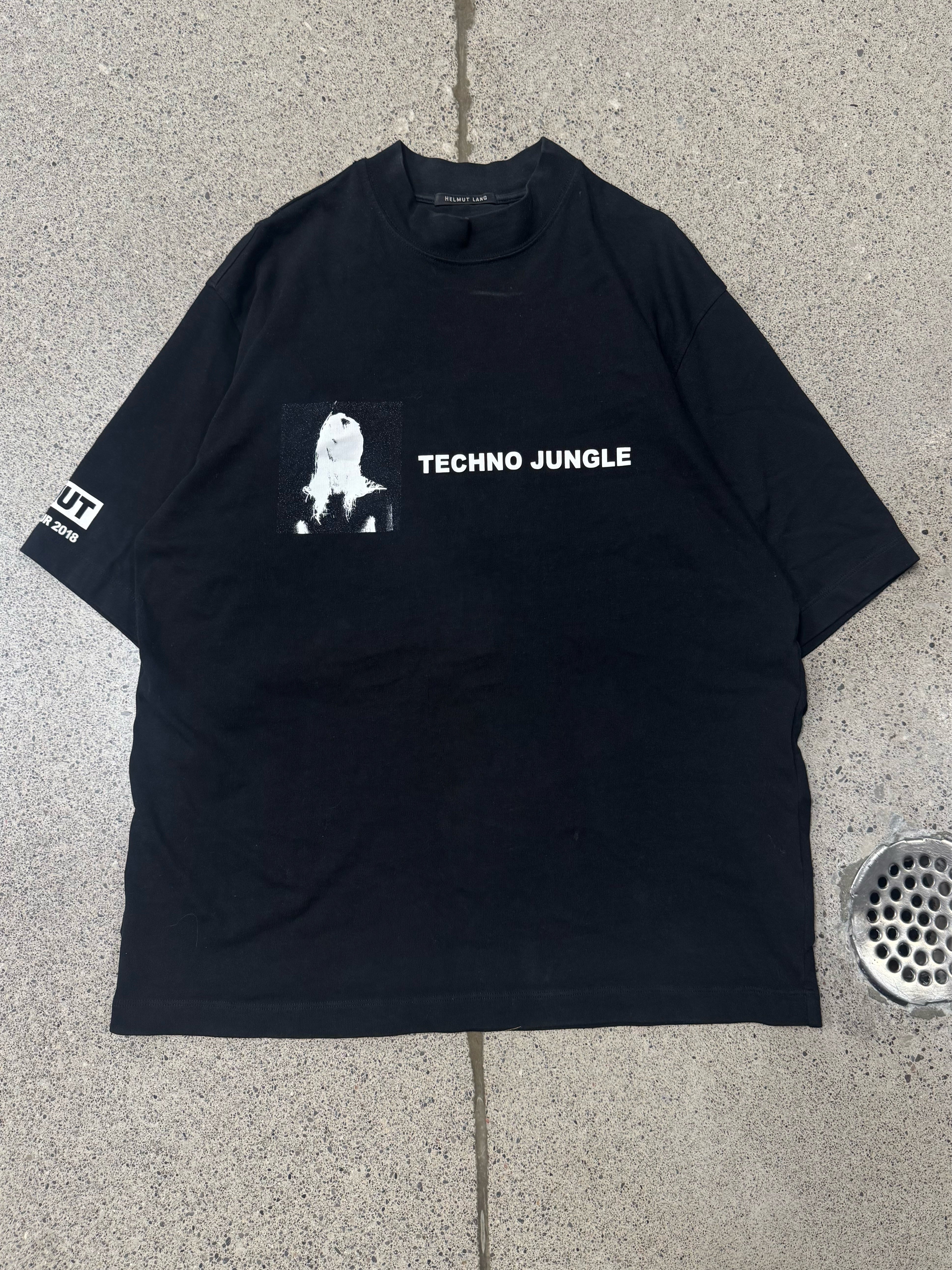 AW2018 Helmut Lang 'Techno Jungle' Graphic T-Shirt – Alex