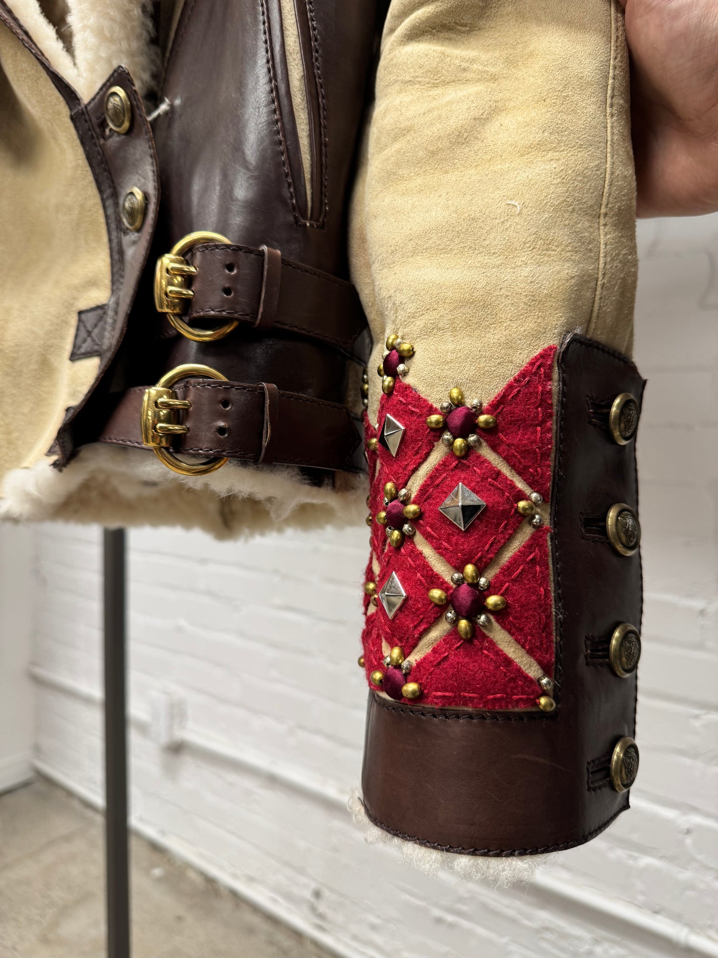 AW2008 Gucci by Frida Giannini Shearling ‘Aviator’ Jacket