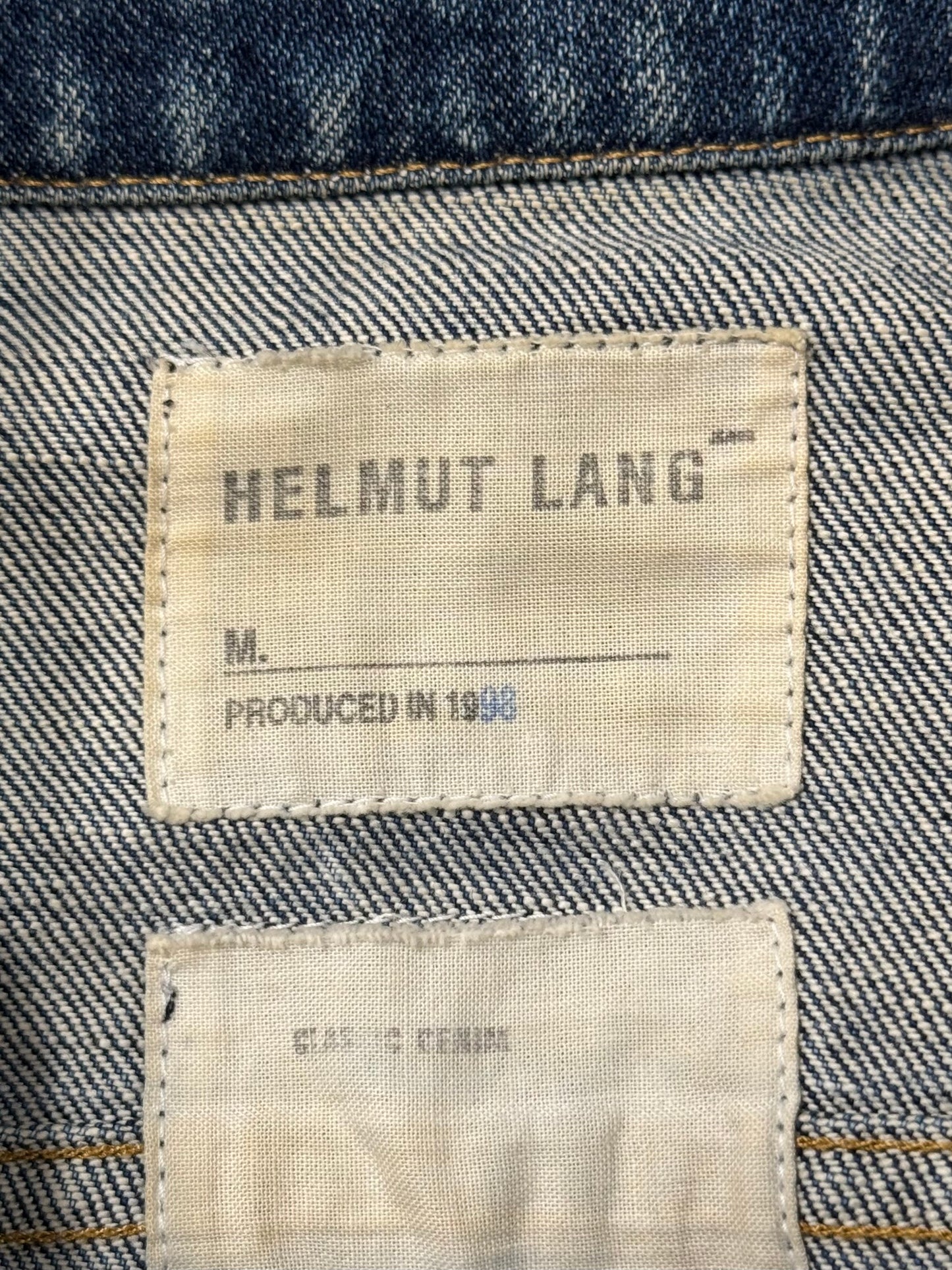 1998 Helmut Lang ‘Classic Wash’ Blue Denim Trucker Jacket