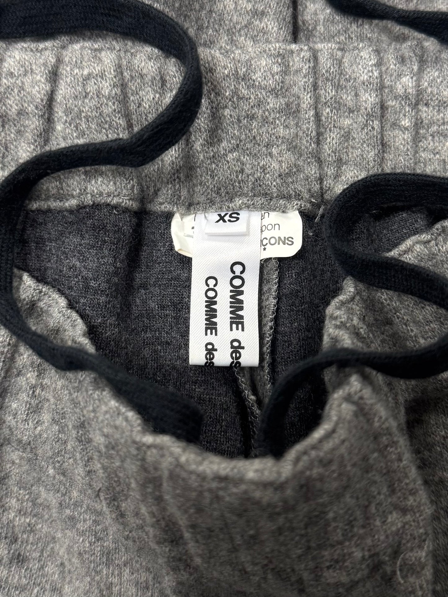 Comme Des Garçons 3/4 Length Drop Crotch Sweat Shorts