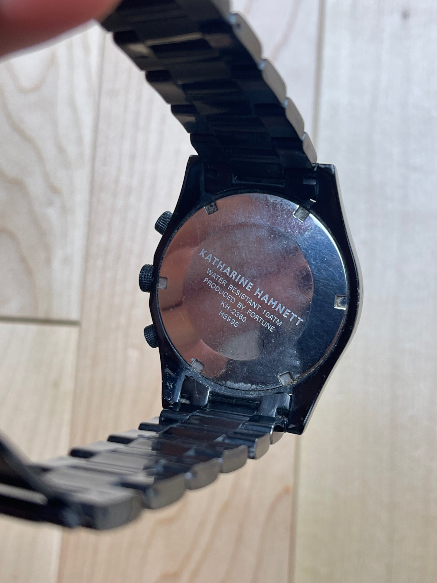 Katharine Hamnett London Black/Black Watch