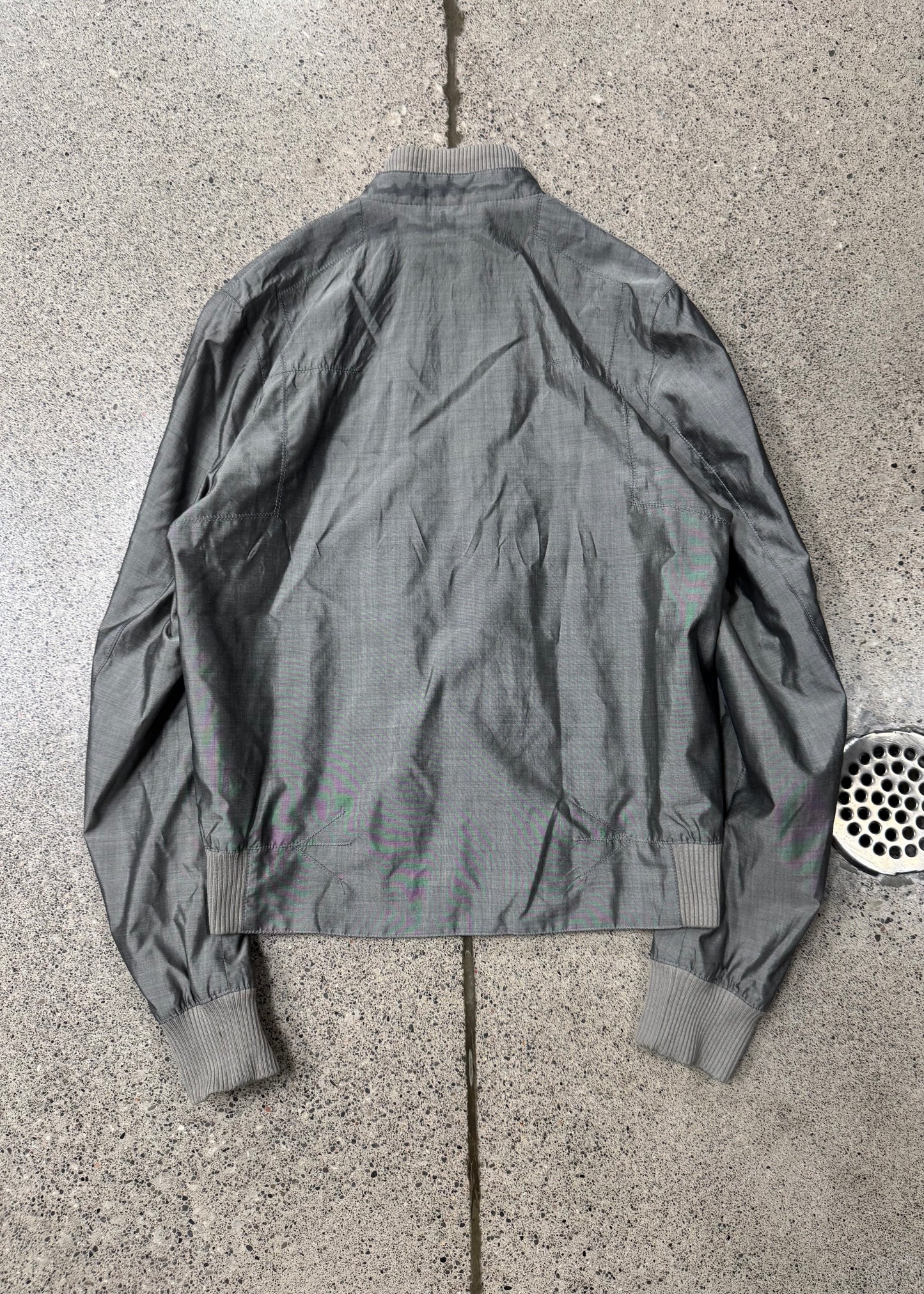 SS2008 Dior Homme by Kris Van Assche Silk Bomber Jacket