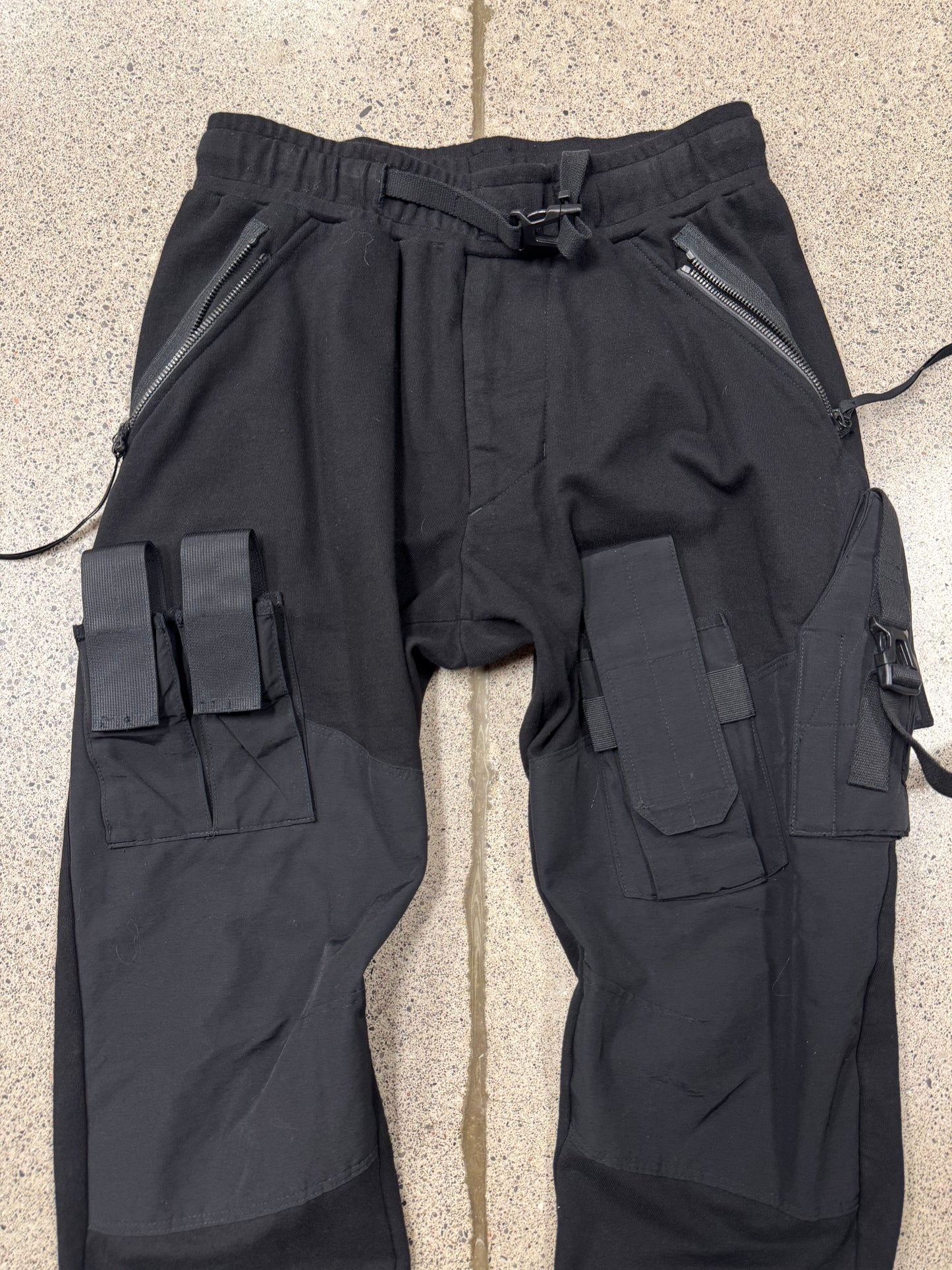 SS2018 Julius 3D Exposed Cargo Pocket Sweatpants