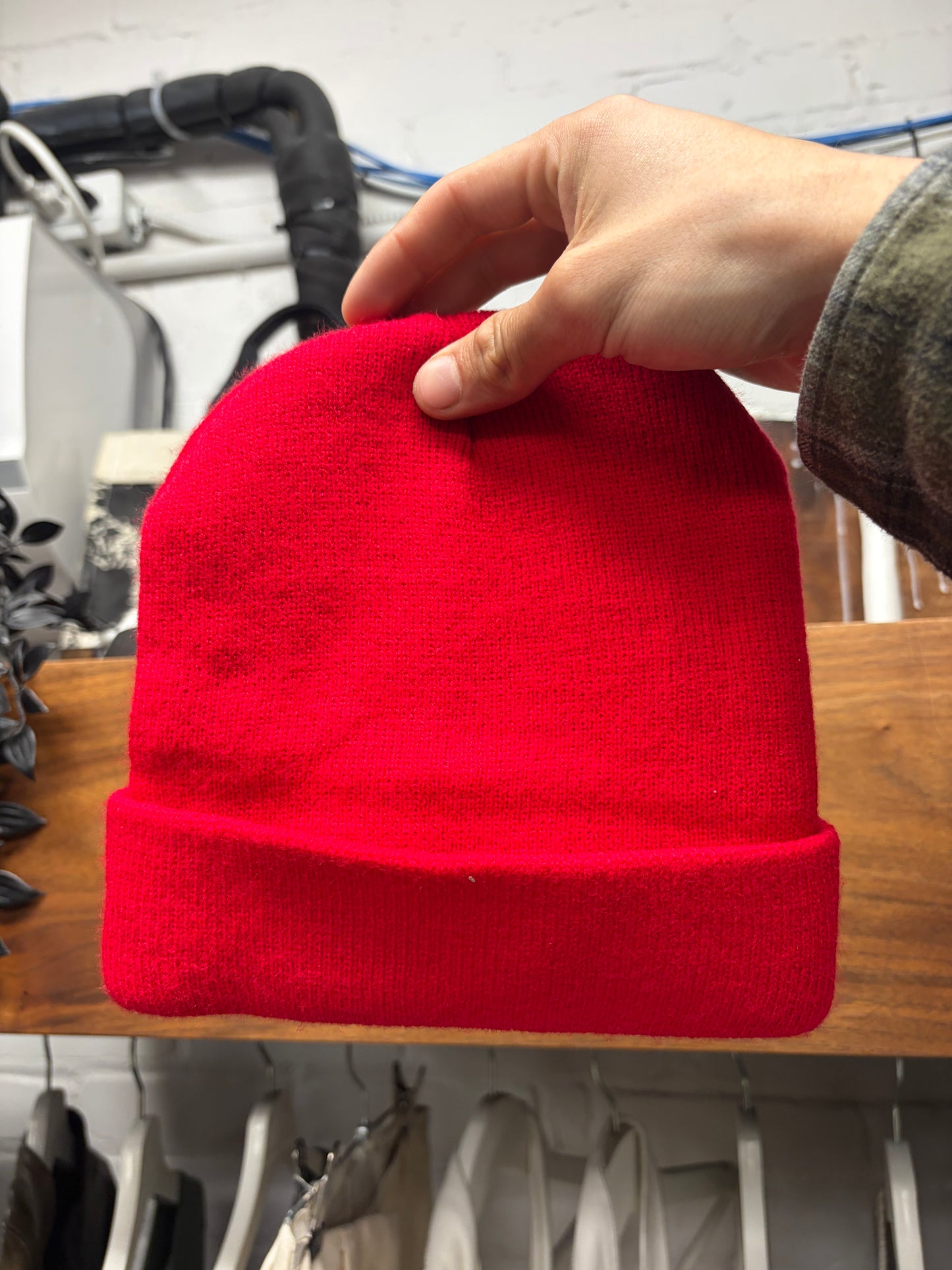 Vintage West Coast Choppers Red Cross Logo Beanie