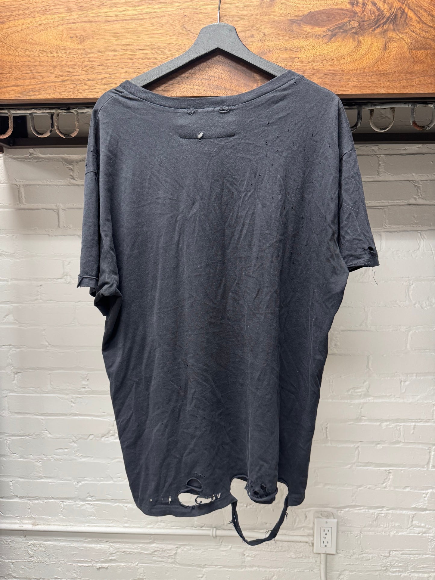 Enfants Riches Deprimes ‘No Reply’ Thrash Distressed Graphic T-Shirt