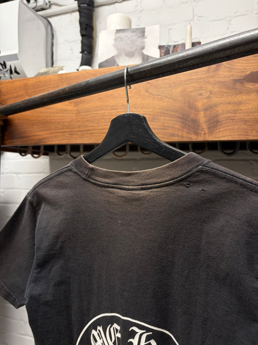Vintage Chrome Hearts Hong Kong Store Exclusive ‘Horseshoe Logo’ Sun Faded Graphic T-Shirt
