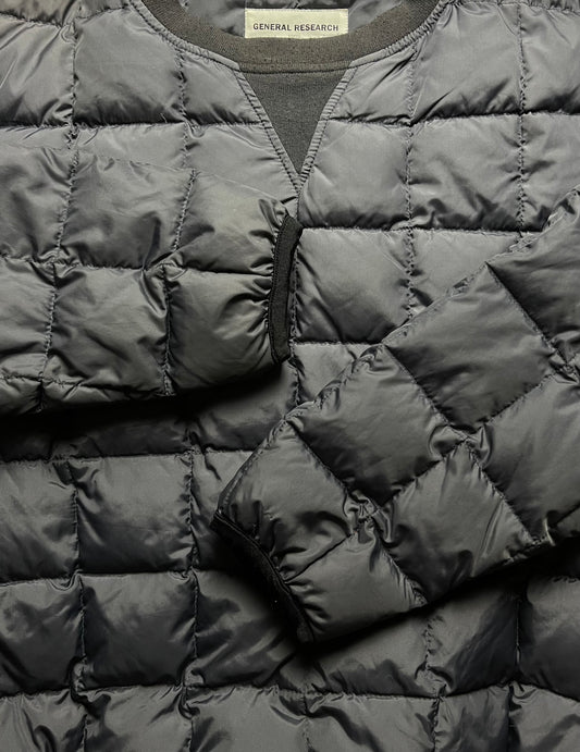 1999 General Research Style 557 Down Filled Puffer Sweatshirt