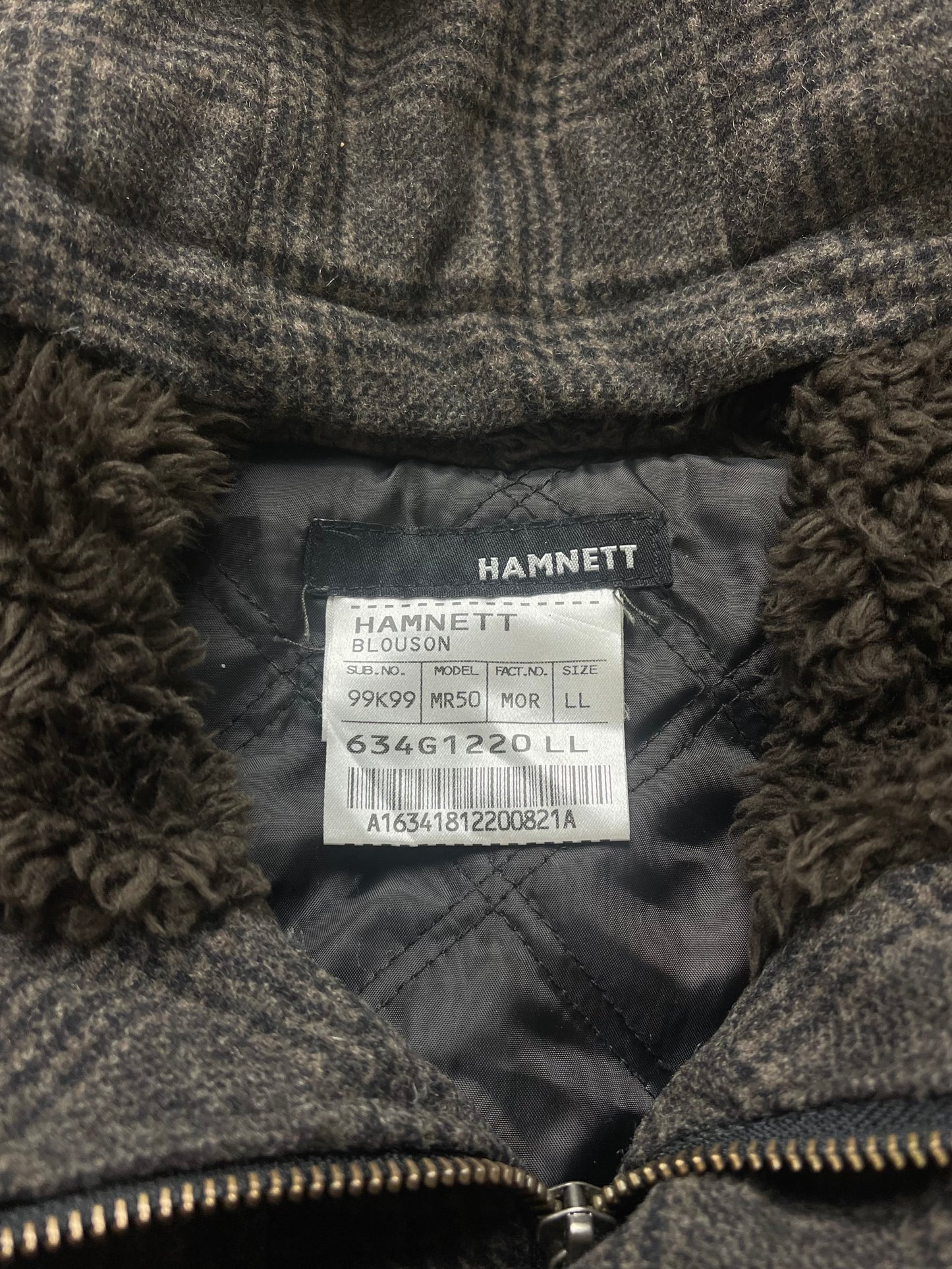 Katharine Hammett Wool Cargo Bomber Jacket