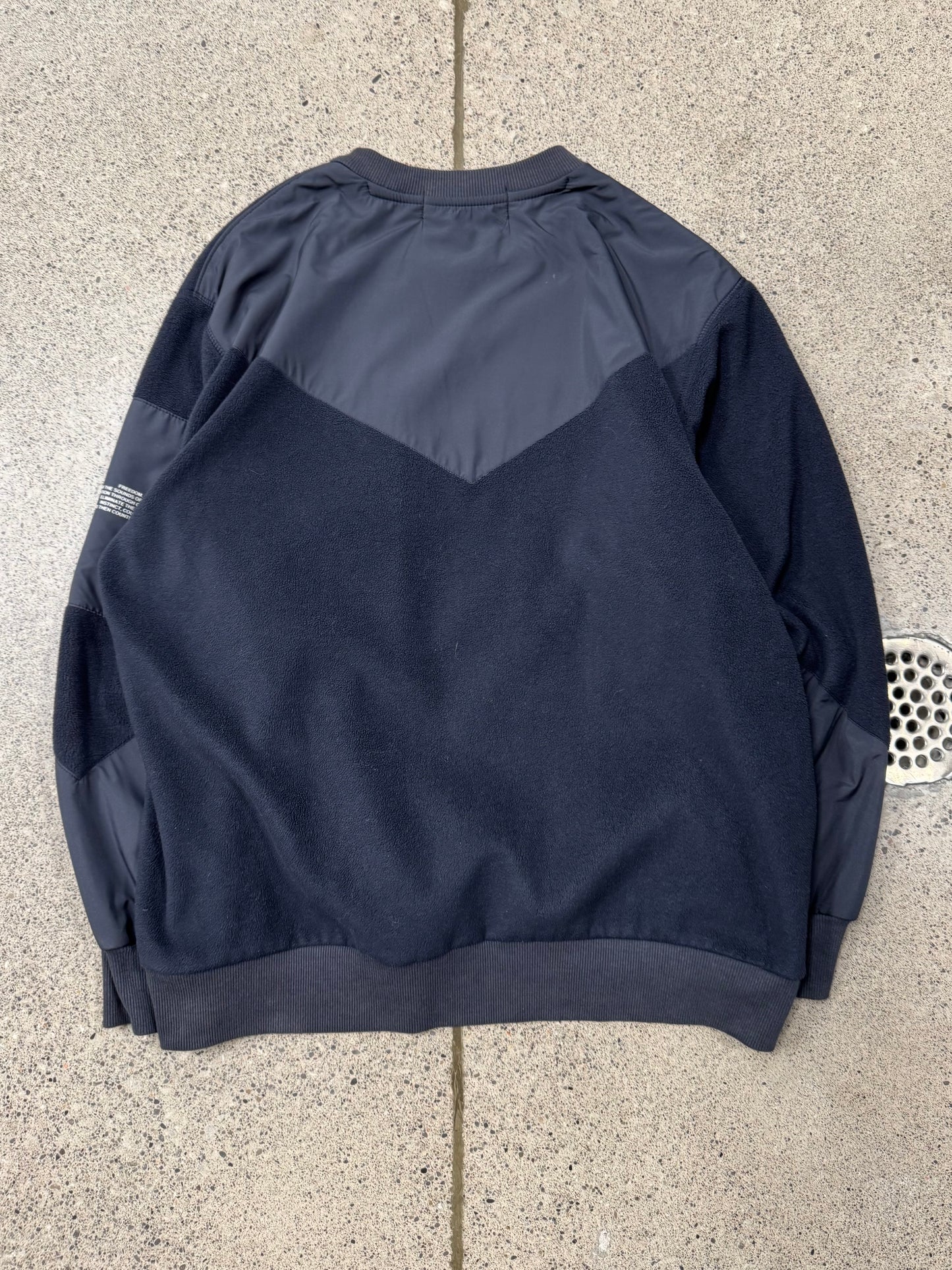 Undercover x GU Black Fleece Sweatshirt