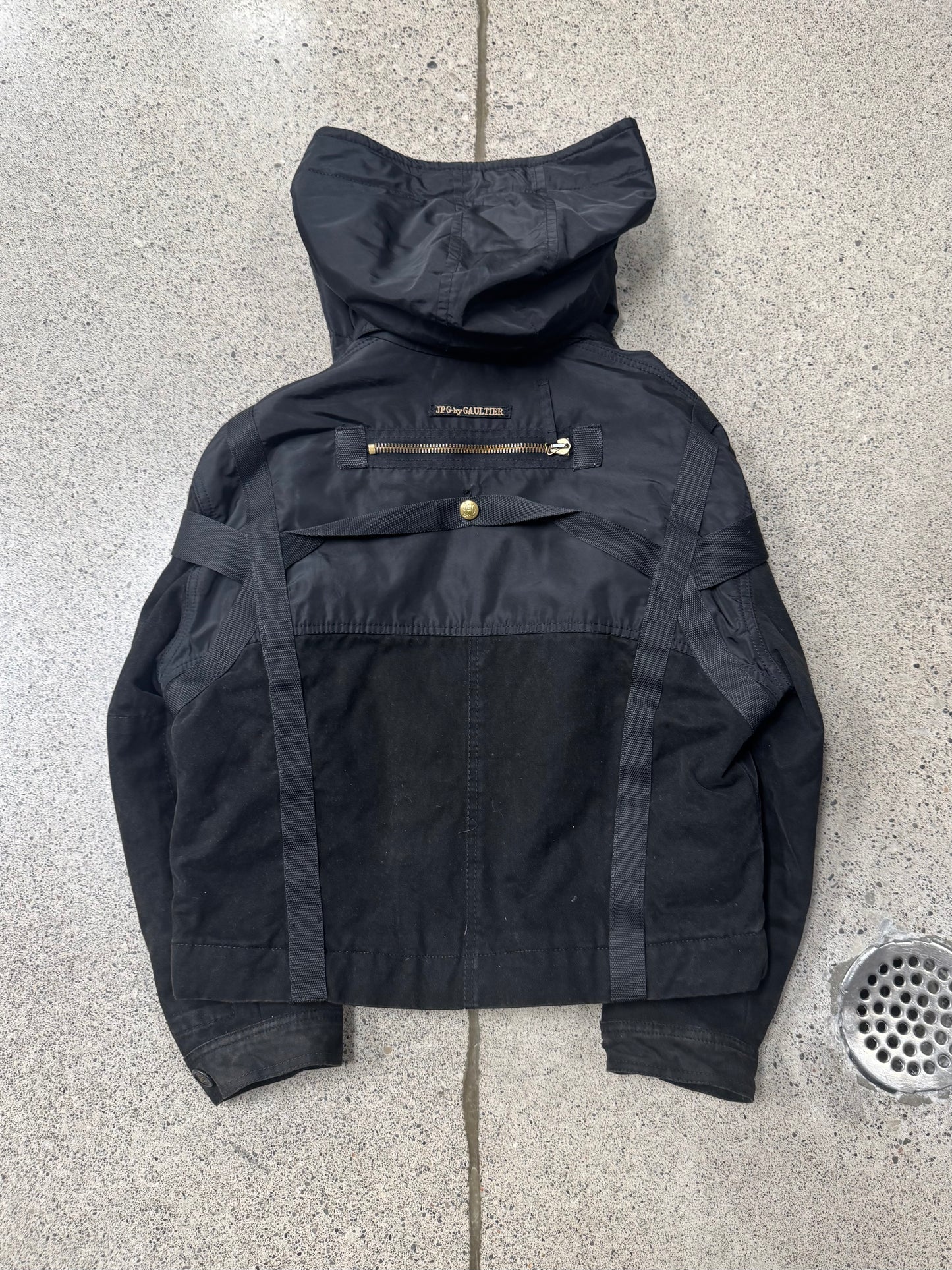AW2003 Jean Paul Gaultier ‘Parachute’ Bondage Cargo Jacket