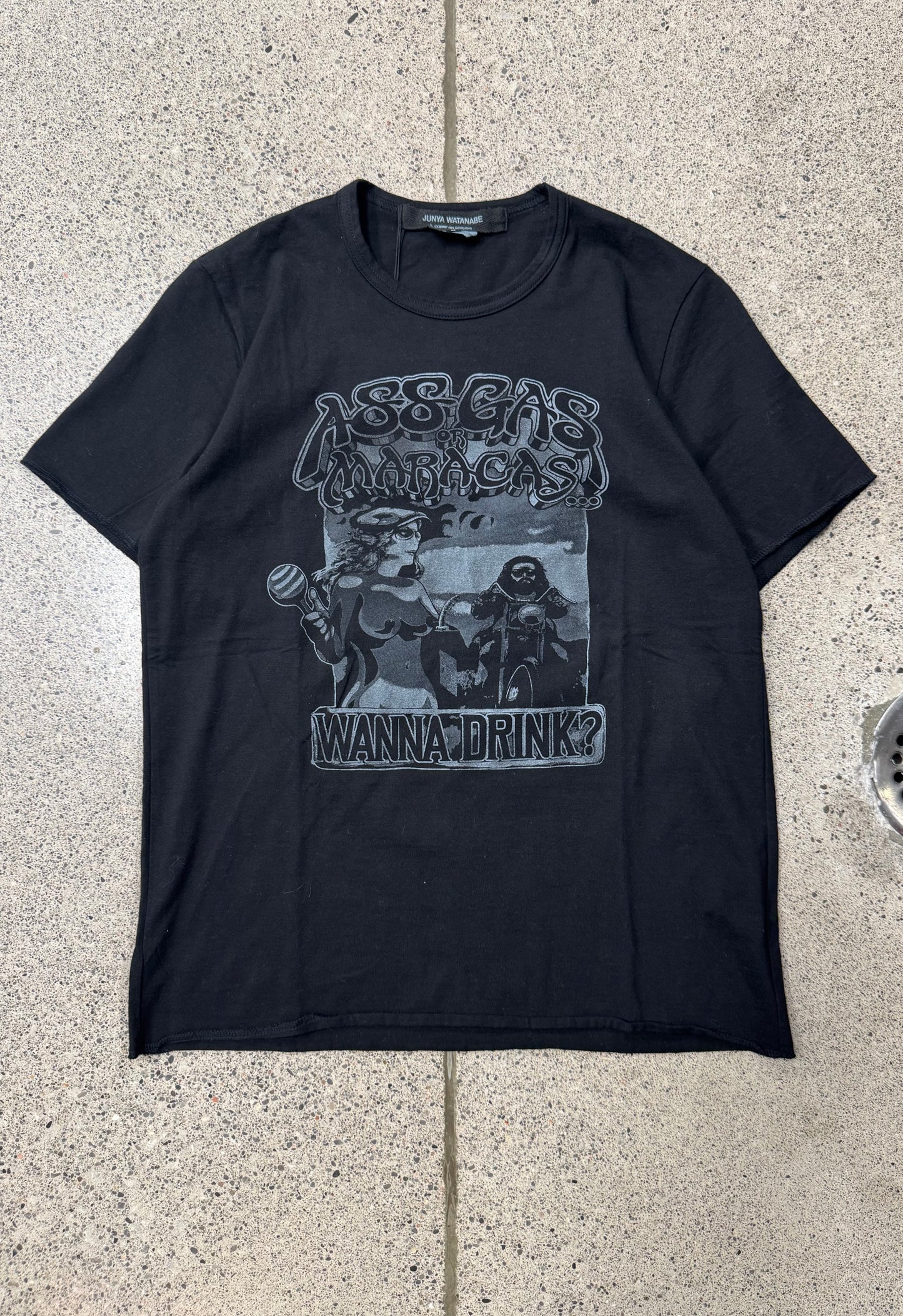 AW2011 Junya Watanabe ‘Wanna Drink?’ Graphic T-Shirt