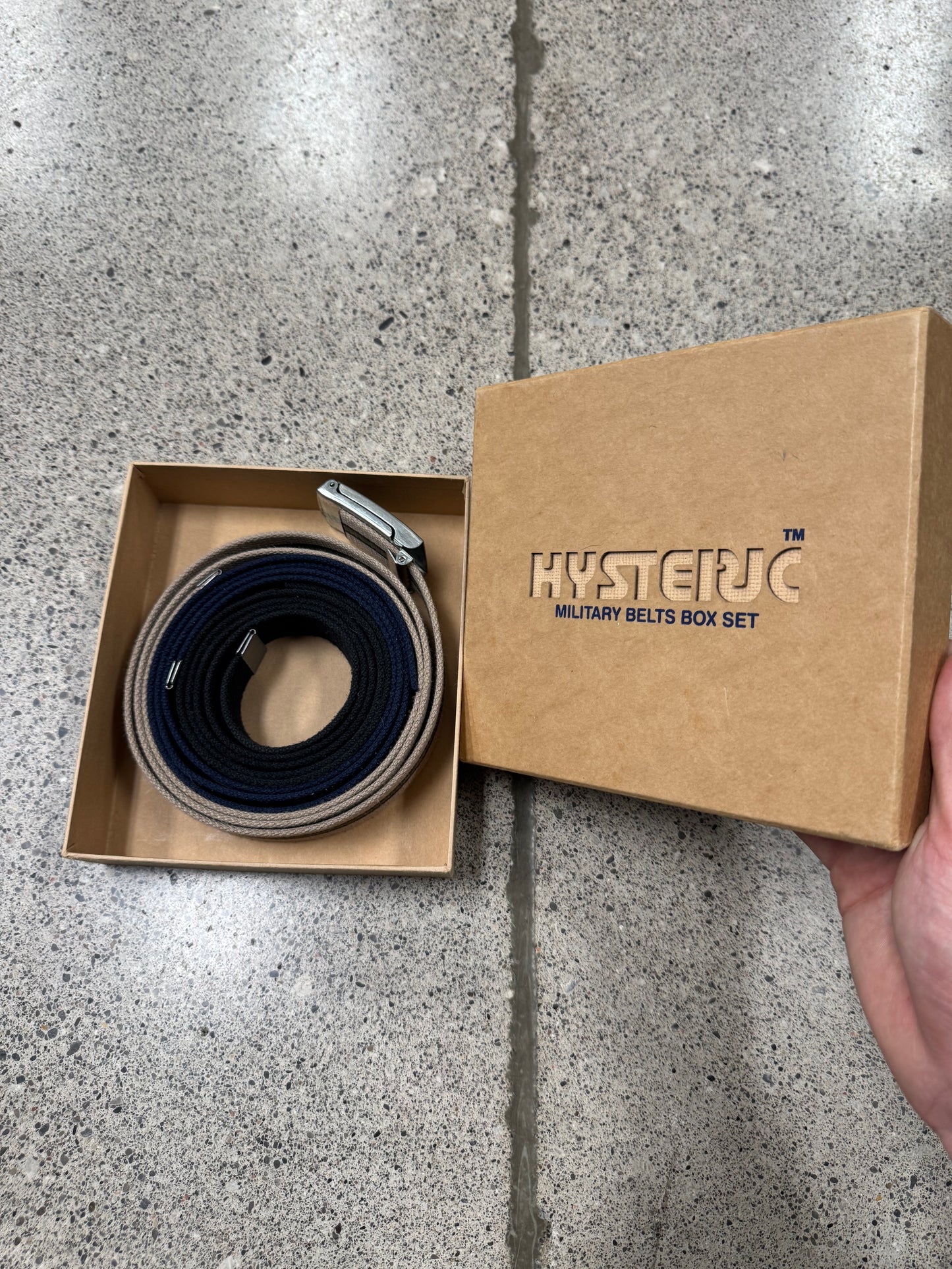 3 for 1 Hysteric Glamour Interchangeable Belt Set