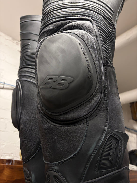 AW2023 Balenciaga ‘OTK’ Over the Knee Leather Biker Boots