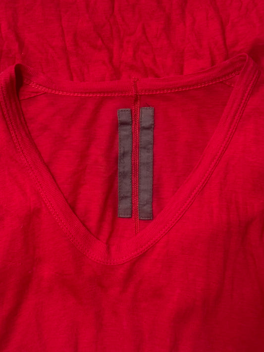 AW2008 Rick Owens ‘Stag’ Scarlett Red Tank Top