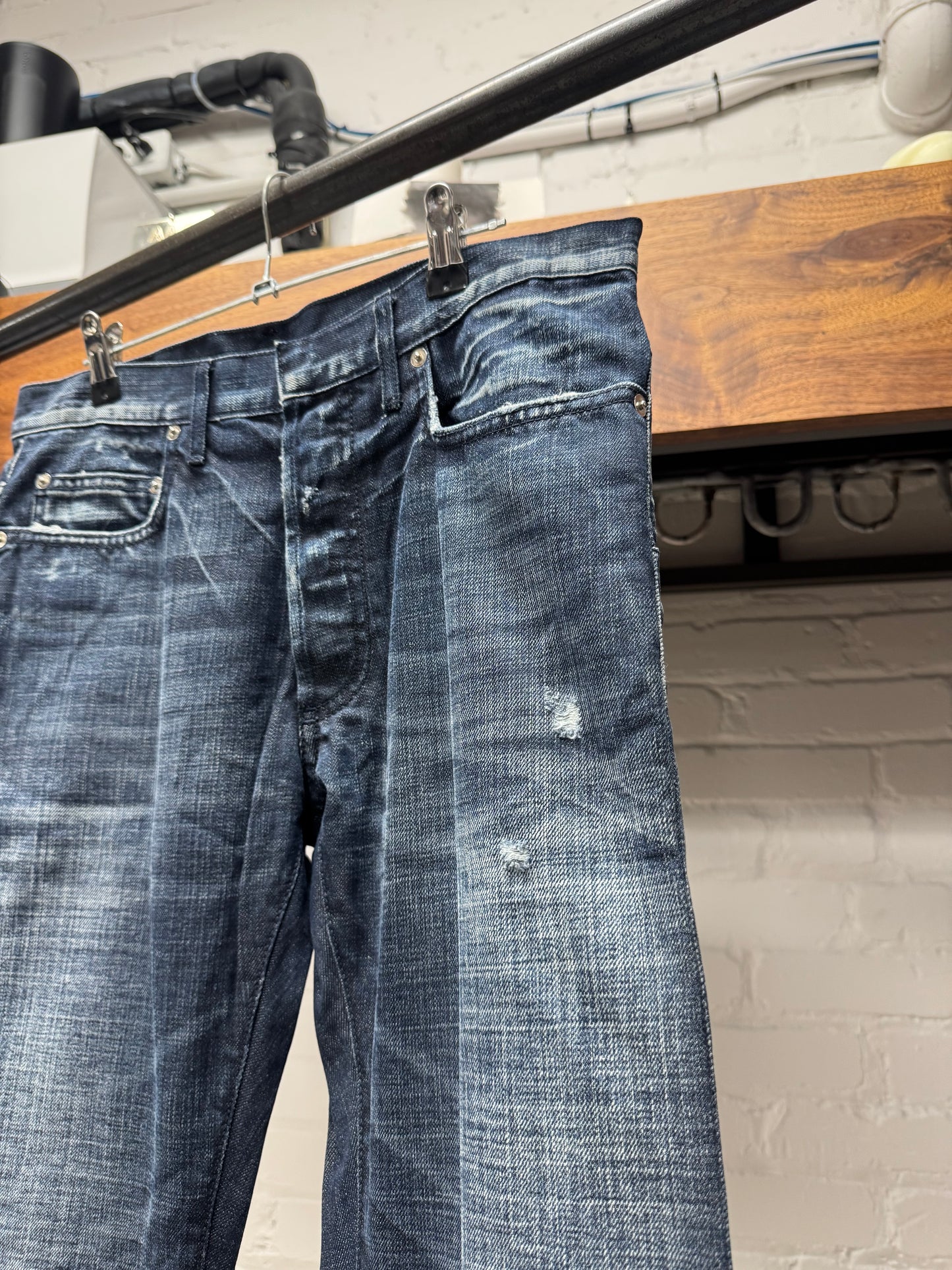 Dior Homme ‘Dark Washed Blue’ Slim Skinny Cut Denim