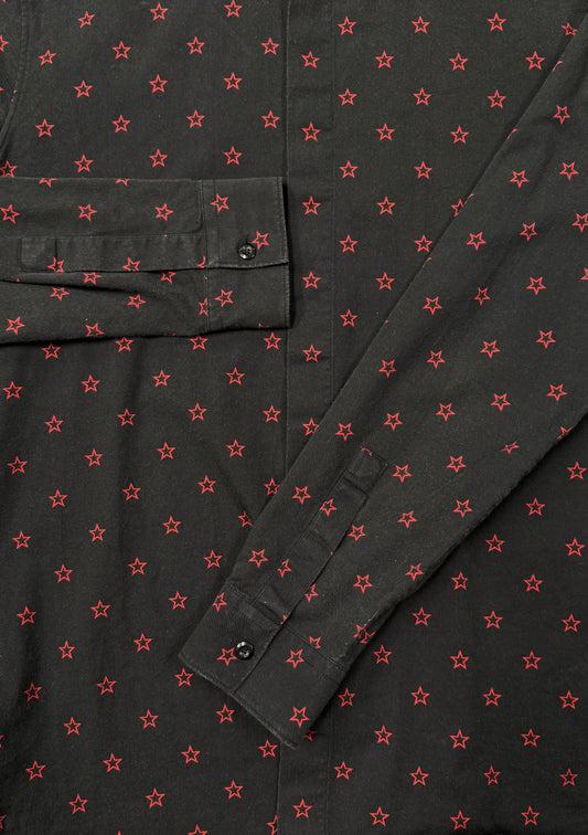 2010 Givenchy ‘Stars’ Monogram Button Down Shirt