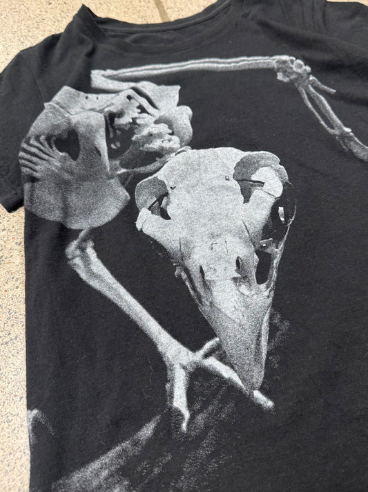 Yohji Yamamoto ‘Skeletal Bird’ Graphic T-Shirt