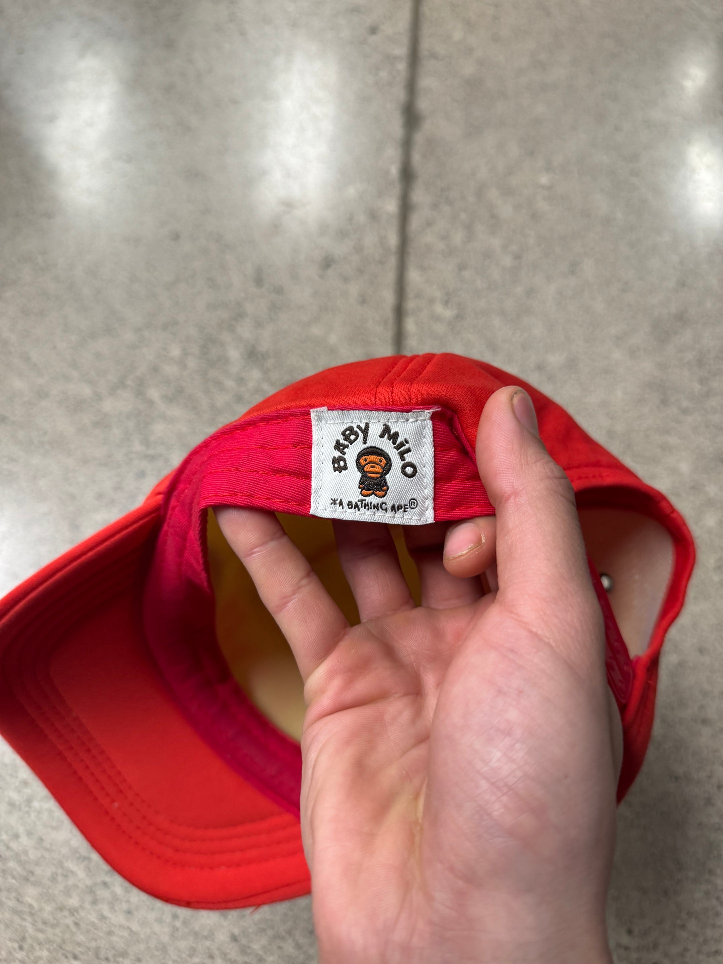 2000s Baby Milo by Bape Mesh Trucker Hat