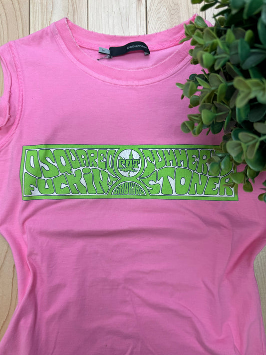 Spring Summer 2005 Dsquared2 ‘Fucking Stoner’ Tank Top