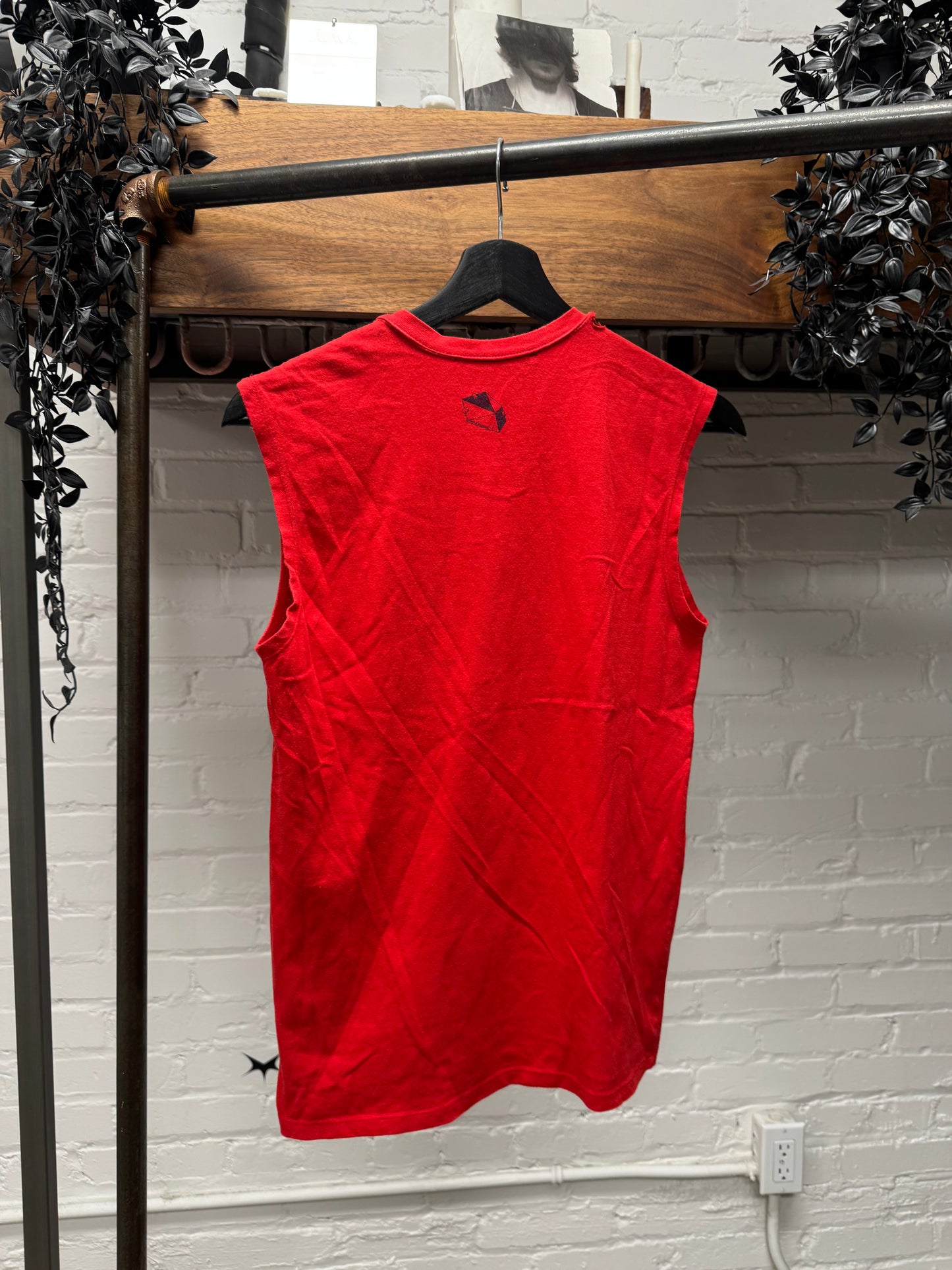 2000s Balenciaga by Ghesquiere ‘Jewelry District’ Distressed Tank Top