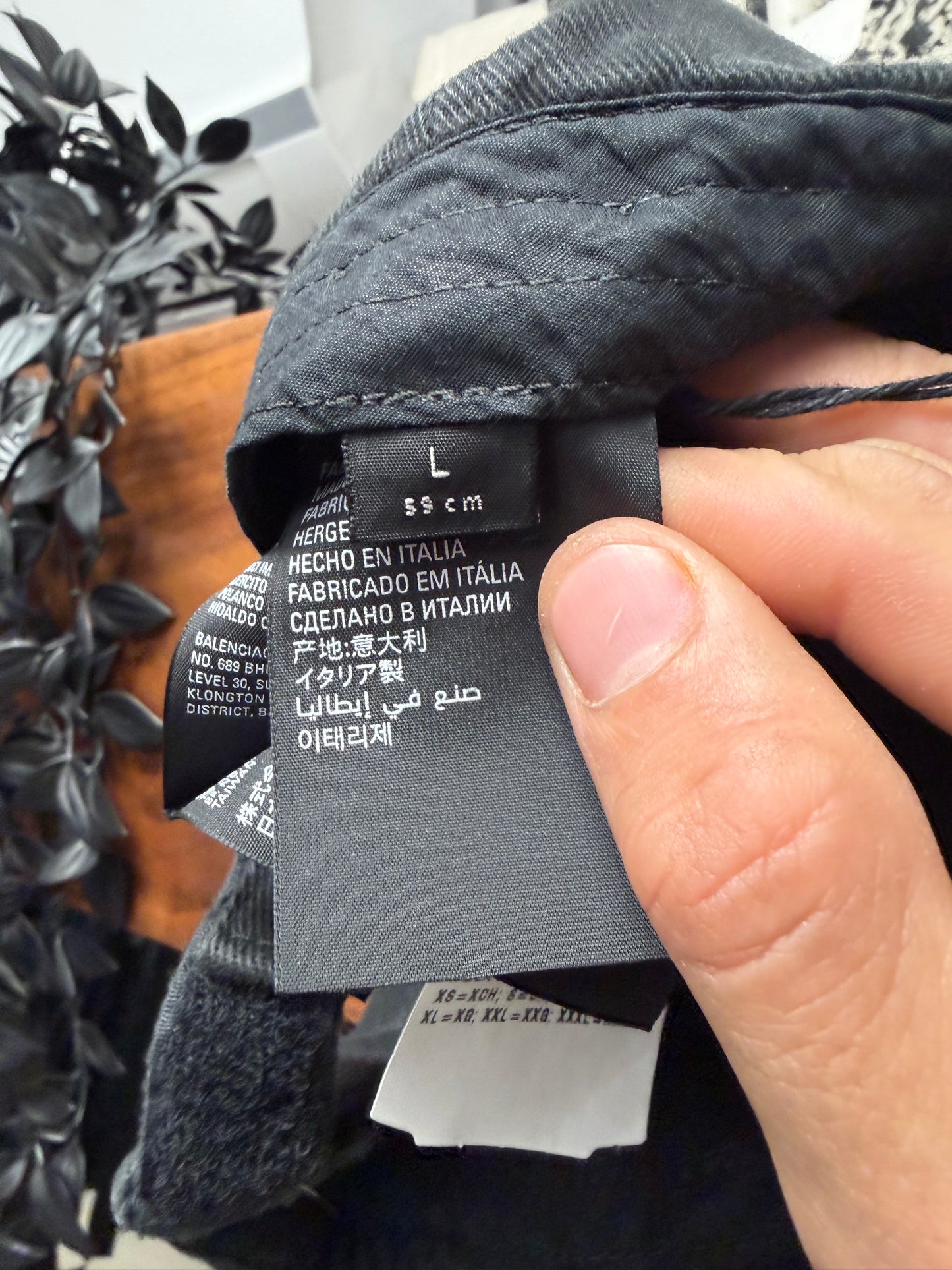 SS2023 Balenciaga ‘Gaffer Tape’ Mudshow Cut-Out Baseball Cap