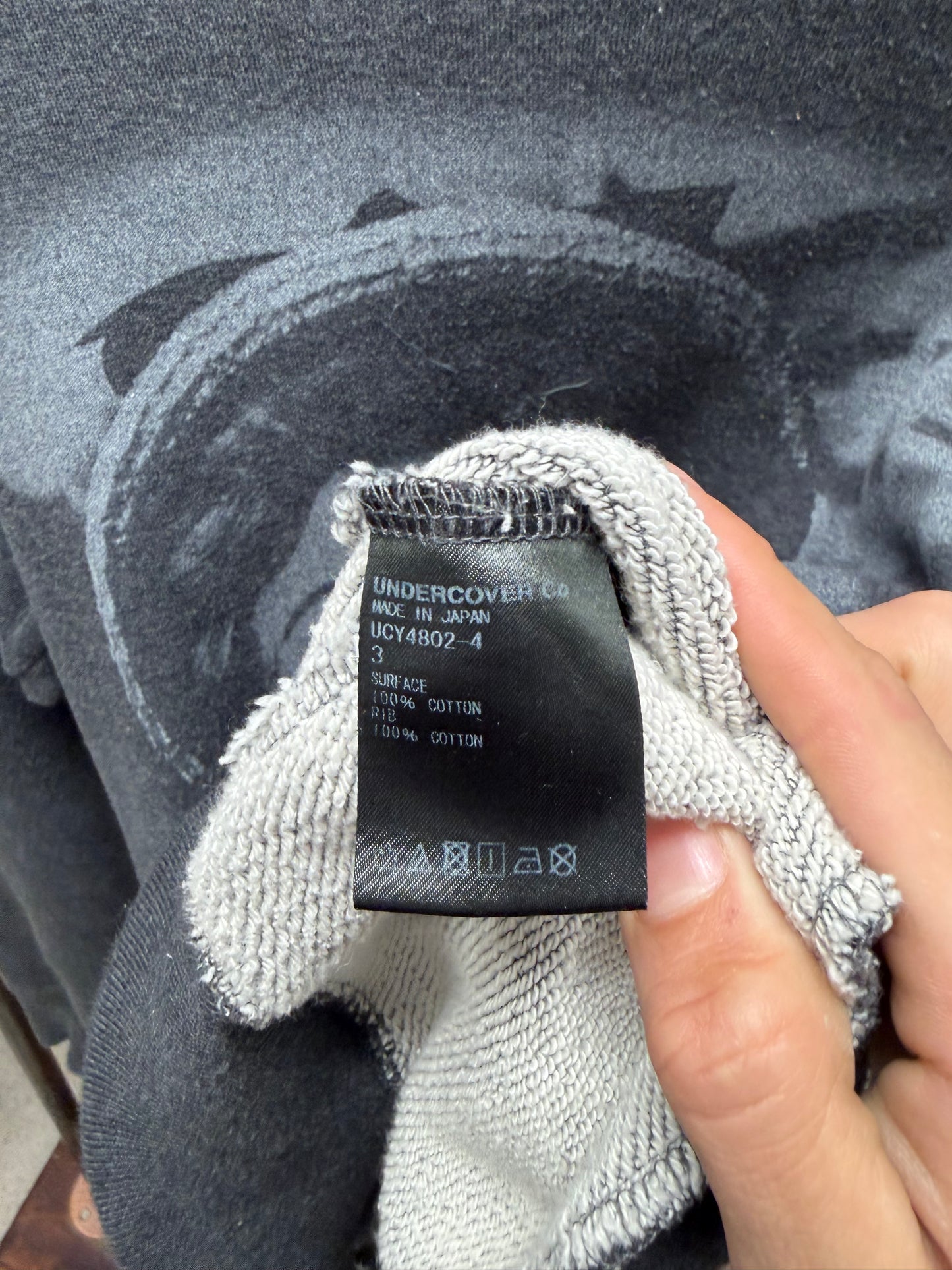 SS2020 Undercover x Cindy Sherman ‘Untitled Still Films’ Portrait Sweatshirt