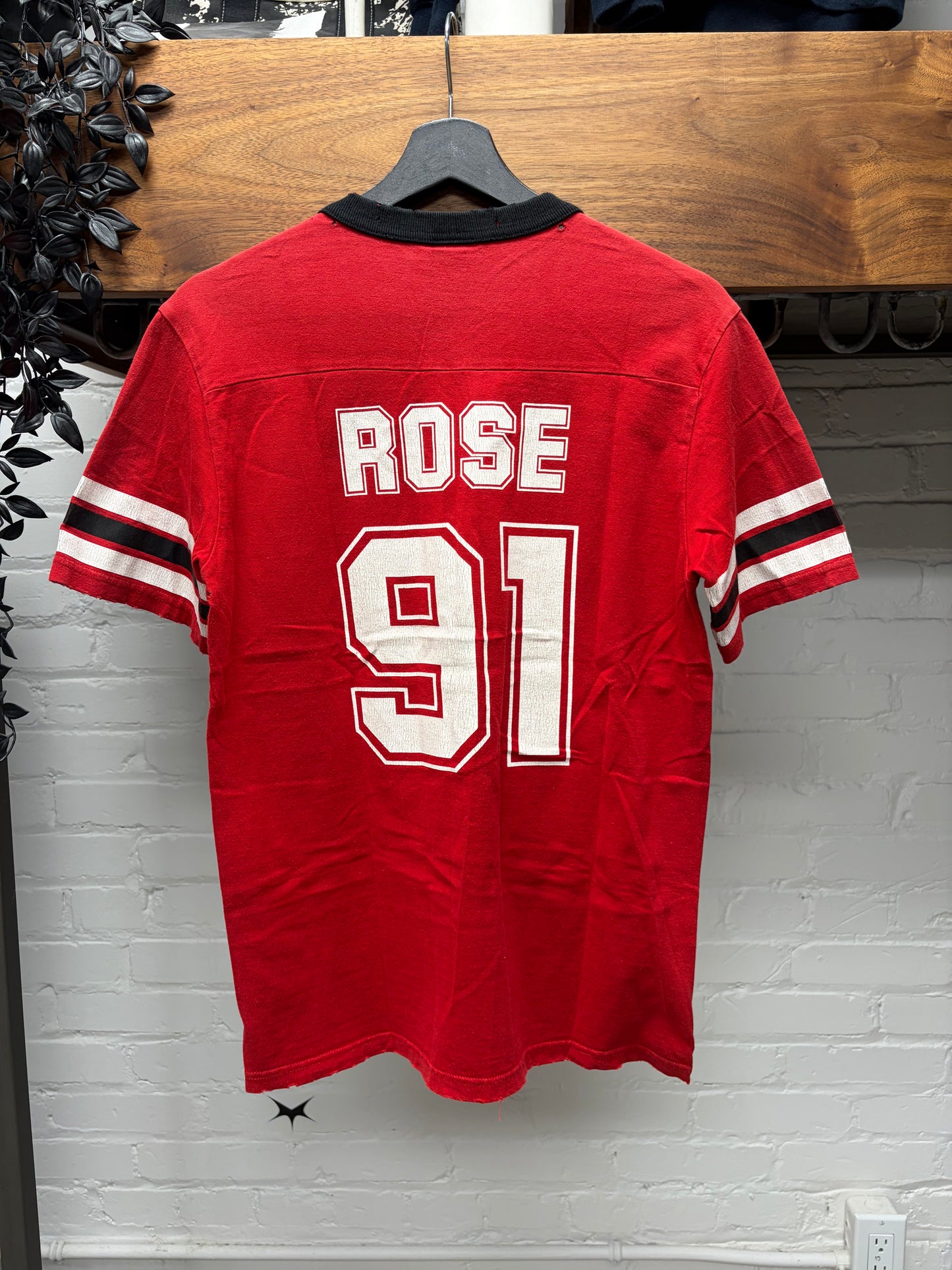 SS2006 Number (N)ine ‘Welcome to the Shadows’ Axl Rose Jersey Short Sleeve Shirt