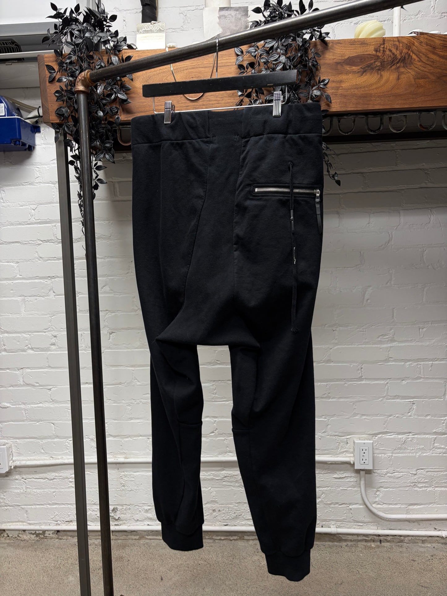 11 by Boris Bidjan Saberi 925 Silver Accented Drawstring Sweatpants