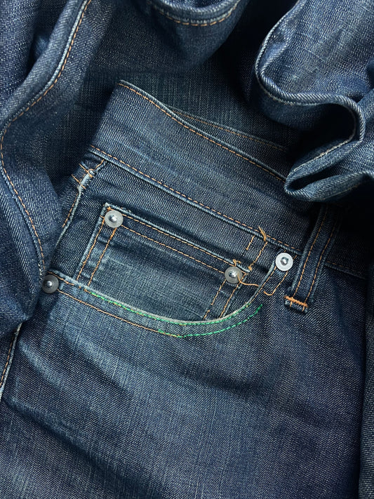 Dries Van Noten Dirt Washed Selvedge Denim