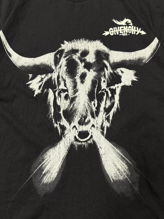 Givenchy ‘Raging Bull’ Black Graphic T-Shirt