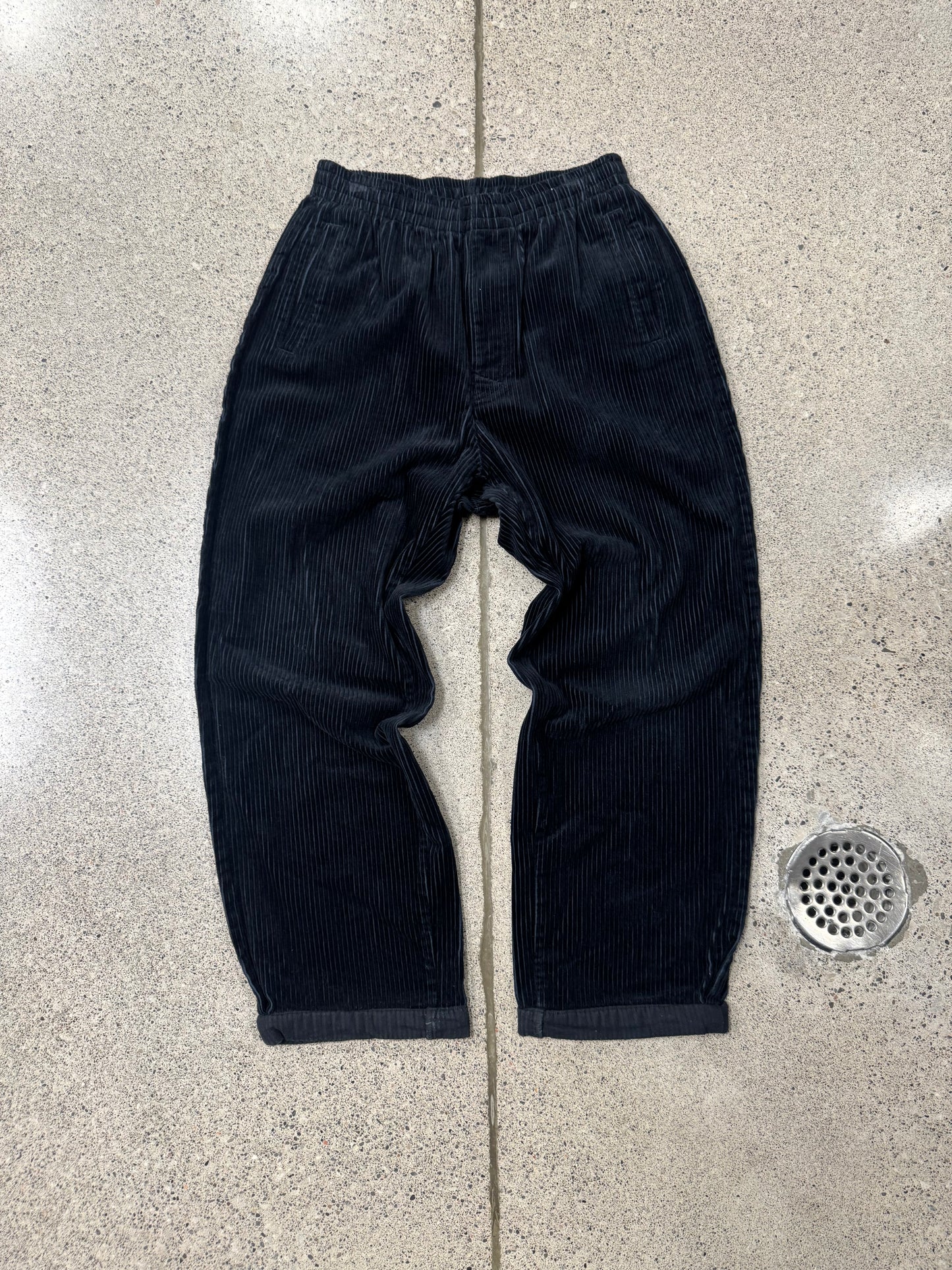 Undercover x GU Black Corduroy Patch Pants