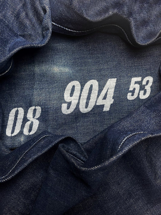 AW2005 Comme Des Garcons Homme Plus Numbers Denim